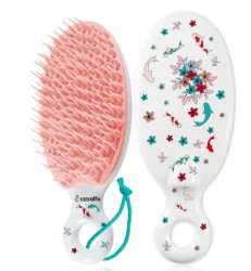 Щетка для расчесывания и нанесения маски Casalfe розовая
