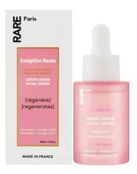 Сироватка, що відновлює, для обличчя з церамідами, омега 3 і 6 RARE Paris Exception Rosee Regenerating Face Serum, 30 мл