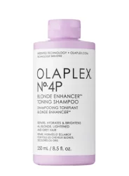 Тонирующий фиолетовый шампунь для блонда Olaplex No. 4P Blonde Enhancer Toning Shampoo, 250 мл