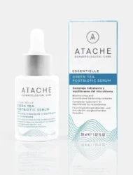 Антиоксидантная сыворотка с зеленым чаем и постбиотиками Atache Essentielle Green Tea Postbiotic Serum, 30 мл