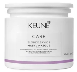 Маска для укрепления волос Тотал Блэнд Keune Care Blonde Savior Mask, 200 мл