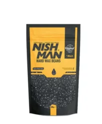 Воск для депиляции Nishman Hard Wax Beans Black, 500 г