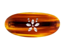 Заколка для волос "Tortoise Gardenia" Emi Jay Ponytail Barrette In Tortoise Gardenia