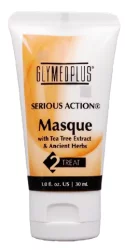 Маска с зеленым чаем и травами для проблемной кожи GlyMed Plus Serious Action Masque, 30 мл