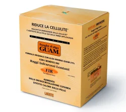 Антицелюлітна маска з морських водоростей з дією, що розігріває Guam Fir Fanghi D'alga, 1 кг