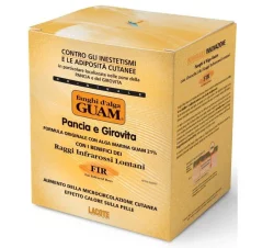 Грязьова маска з морських водоростей "для живота і талії" з дією, що розігріває Guam Fir Fanghi D'alga Pancia e Girovita, 500 г