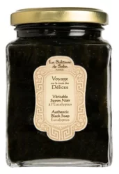 Чорне мило з евкаліптом La Sultane De Saba Authentic Eucalyptus Black Soap, 300 мл