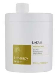 Маска питательная для сухих и поврежденных волос Lakme K.Therapy Repair Nourishing Dry Hair Mask, 1000 мл
