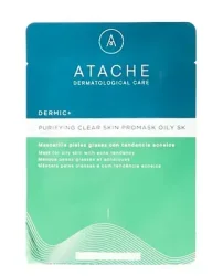 Очищающая маска для кожи склонной к акне Atache Dermic+ Purifying Clear Skin Promask Oily SK, 1 шт