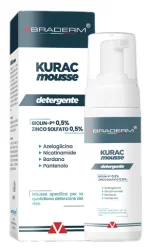 Пенка для умывания DermAfirm Braderm Kurac Cleansing Mousse 100 мл