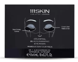 Маска-патчі для шкіри навколо очей 111SKIN Celestial Black Diamond Eye Mask, 8 шт