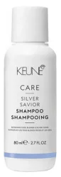Шампунь "Сріблястий блиск" Keune Care Silver Savior Shampoo, 80 мл