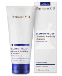 Очищающий гель для проблемной кожи лица Perricone MD Blemish Relief Gentle & Soothing Cleanser, 177 мл