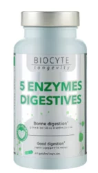 Пищевая добавка для пищеварения Biocyte Longevity 5 Enzymes, 60 шт