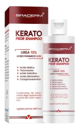 Шампунь против перхоти и себореи DermAfirm Braderm Kerato Psor Shampoo, 150 мл