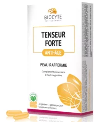 Пищевая добавка для борьбы с дряблостью и потерей упругости кожи Biocyte Tenseur Forte, 40 шт
