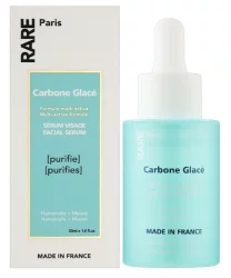 Очищаюча сироватка для обличчя з гамамелісом та екстрактом мальви RARE Paris Carbone Glace Purifying Face Serum, 30 мл