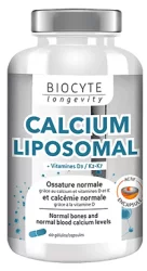 Комплекс кальция, витаминов D и K Biocyte Calcium Liposomal D3 K2, 60 капсул