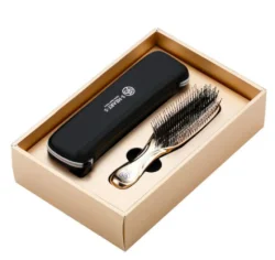 Набір зі щіткою для волосся та шкіри голови S-Heart-S Scalp Brush (World Premium Gold Long Gift Box)