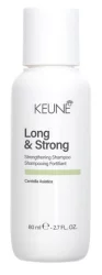 Укрепляющий шампунь для поврежденных волос Keune Long & Strong Strengthening Shampoo, 80 мл