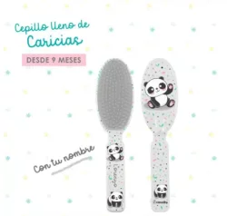 Детская щетка Casalfe от 9 месяцев серая