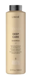 Восстанавливающий шампунь Lakme Teknia Deep Care Shampoo для поврежденных и сухих волос, 500 мл