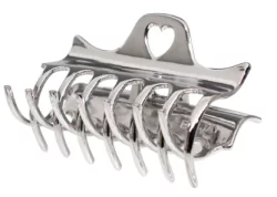 Серебряный металлический крабик для волос Emi Jay Heartbreaker Clip In Tiara