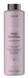 Дисциплінуючий кондиціонер Lakme Teknia Frizz Control Conditioner для неслухняного або кучерявого волосся, 1000 мл