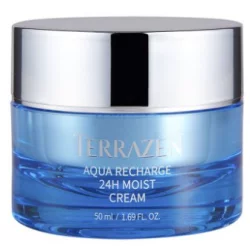 Інтенсивно зволожуючий крем із гіалуроновим комплексом Terrazen Aqua Recharge 24h Moist Cream, 50 мл