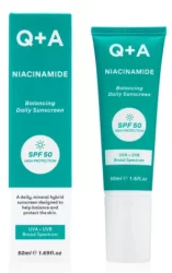 Балансирующий солнцезащитный крем для лица Q+A Niacinamide Balancing Daily Sunscreen, 50 мл