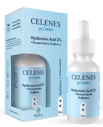 Зволожуюча сиворотка з гіалуронової кислотою Celenes celenes hyaluronic acid + ferment active gojiberry, 30 мл