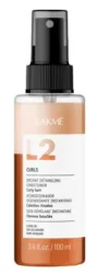 Двухфазный несмываемый спрей-кондиционер Lakme L2 Curls Instant Detangling Conditioner для вьющихся волос, 100 мл