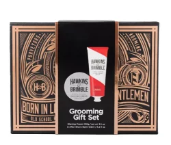 Подарочный бокс Hawkins&Brimble Shaving Gift Set Box (shave cream + aftershave balm)