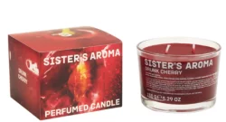 Ароматическая свеча Sister's Aroma Drunk Cherry "Вишня", 150 г