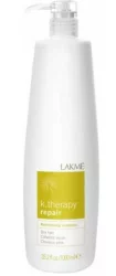 Шампунь відновлювальний для сухого та пошкодженого волосся Lakme Revitalizing shampoo Repair K.Therapy, 1000 мл