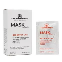 Красная маска с ботокс-эффектом UTSUKUSY Mask Color Red Botox Like 5 мл