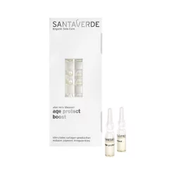  Антивозрастной бустер для лица на основе цветов алоэ вера Santaverde 10x1 мл, 30мл