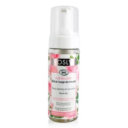  Очищающая пенка для сухой кожи лица с экстрактом розы 150 мл