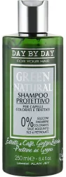 Шампунь для окрашенных и поврежденных волос «защита цвета» Alan Jey Green Natural Shampoo Protettivo, 250 мл