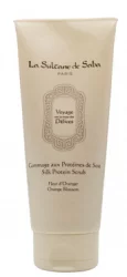 Скраб для тела шелковый Цветы Апельсина La Sultane de Saba Silk Protein Scrub KFO, 200 мл