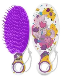 Щетка для расчесывания и нанесения маски Casalfe фиолетовая