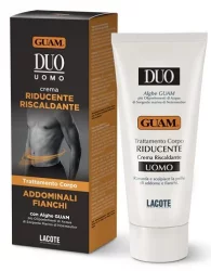 Крем для тела с разогревающим эффектом для мужчин Guam Duo Uomo Riducente Crema Riscaldante, 200 мл