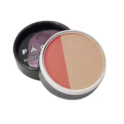 Тени для век два в одном Face dual eye color Солнечно-оранжевый Wamiles Cosmetics Face dual eye color sunny orange