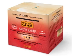 Антицелюлітна маска з морських водоростей "прискорена формула" з дією, що розігріває Guam Fir Fanghi D'alga Azione Rapida, 500 г