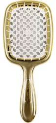 Расческа для волос Janeke UPERBRUSH LUX (золотый с белым)