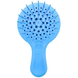 Расческа для волос  Janeke Superbrush Mini Silicon Line (голубой)