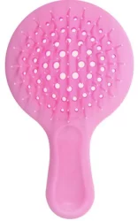 Расческа для волос  Janeke Superbrush Mini Silicon Line (фуксия)