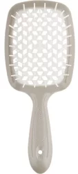 Гребінець для волосся Janeke Superbrush the Original Small (сірий з білим)