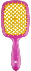 Расческа для волос Janeke Superbrush the Original Small (розовый с желтым)