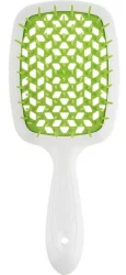 Расческа для волос Janeke Superbrush the Original (бело-зеленый)